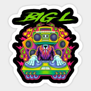 BIG L RAPPER Sticker